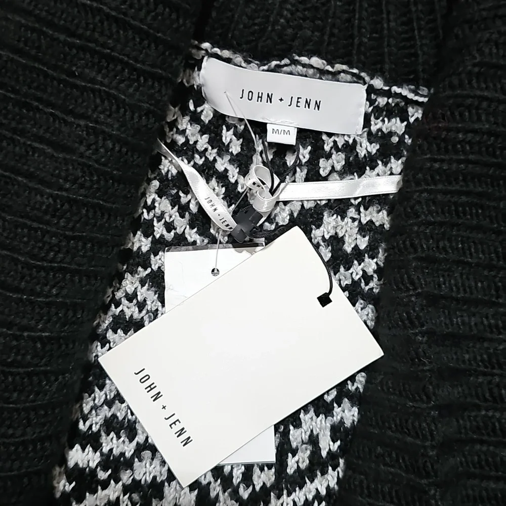 NWT John + Jenn Cardigan Open Knit Sweater Coat Shawl Collar Fits Like XL/1X